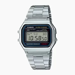 Silver A158WA Casual Watch