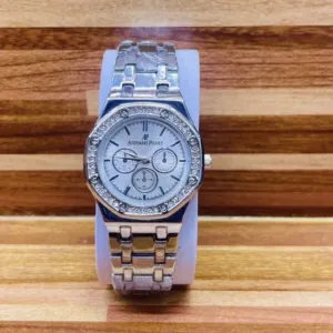 Silver AP  Brand Fashion Women Watches Casual Gold Quartz Wr