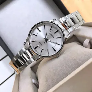 Silver LTP-1303D-7AVDF Womens Casual Wrist Watch
