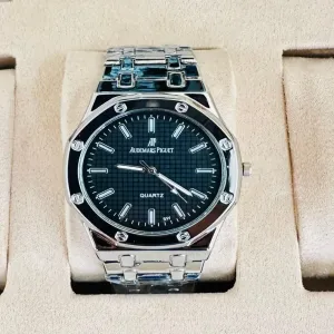 Silver Mens And Boys Casual Silver Watch