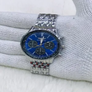Silver Mens and Boys Casual Silver Watch