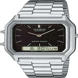 Silver Mens Boys Casual Fashion Watch