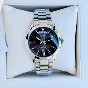 Silver Mens Boys Casual Watch