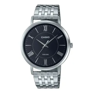SILVER Mens Casual Analog MTP-B110D-7AV Watch