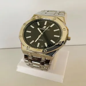 SILVER Mens Casual ApWatch
