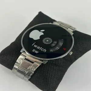 Silver Mens Casual Fashion Boys Watch