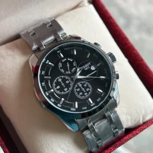 Silver Mens  Casual Led Watch