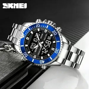 Silver Mens Casual Silver Casual Watch