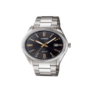 Silver MTP-1302D-1A2VDF Mens Casual Silver Watch