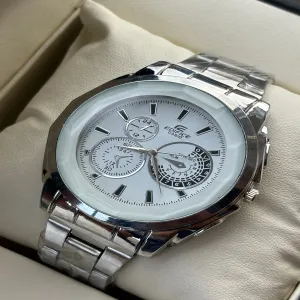 Silver New Boys Casual Watch