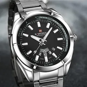 Silver NEW CASUAL  FASHION WATCH