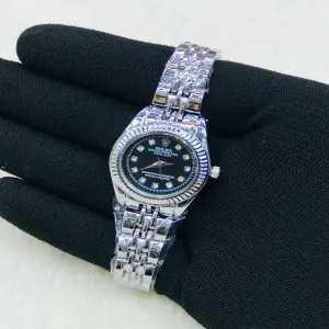Silver New Ladies Casual Rolex Gold/Black/Two Tone/Silver Wa