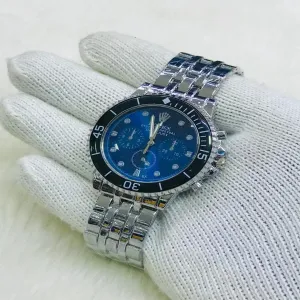 Silver New Mens And Boy Casual Rolex Watch