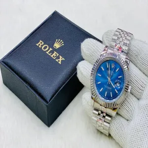 Silver New Mens And Boys Casual Rolex Silver/Gold/Two Tone