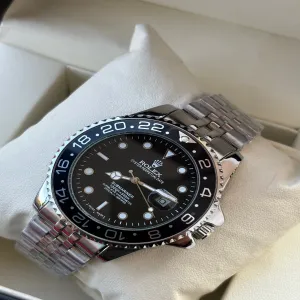 Silver New Mens And Boys Casual Rolex Watch