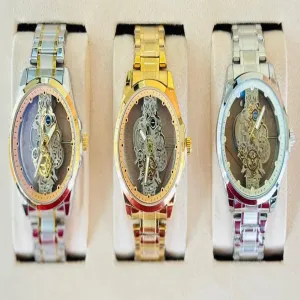 Silver New Mens And Boys Casual Twotone/Gold/silver Watches