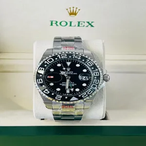 Silver New Mens Boys Casual Watch