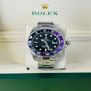 silver New Mens Boys Casual Watch