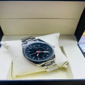 Silver New Mens Boys Casual Watch