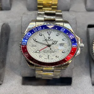 Silver NEW MENS BOYS FASHION CASUAL ROLEX WATCH