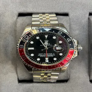 Silver NEW MENS BOYS FASHION CASUAL ROLEX WATCH