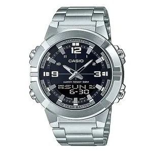 Silver New Mens Casual Sports Watch