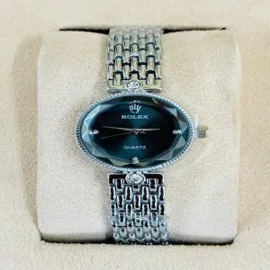 Silver New Womens Casual Rolex Watch