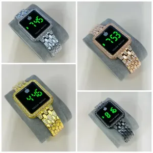 Silver New Womens Casual Touch Watch