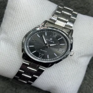 Silver Womens Ladies Girls Casual Watch