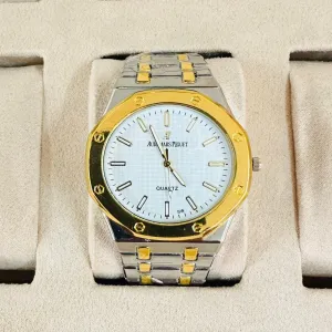 Two Tone New Mens And Boys Casual Two Tone Watch