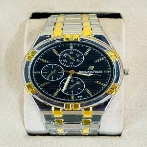 Two Tone New Mens And Boys Casual TWOTONE/Silver/Gold Watch