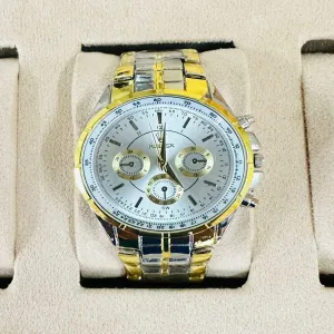Two Tone New Mens Boys Casual Rolex Watch