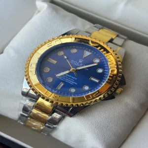Two Tone New Mens Boys  Fashion Watch