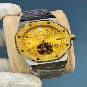 Two Tone New Mens Casual Automatic Silver/Gold/Twotone Watc