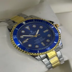 Two Tone New Mens Casual Twotone Watch