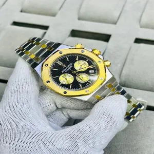 Two Tone New Mens Casual Wristwatch