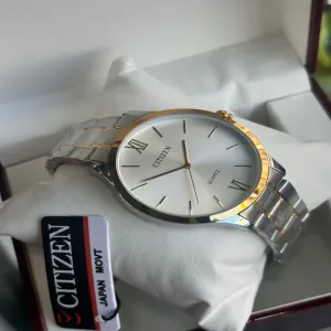 Two Tone New Mens Simple Two Tone Citizen Watch