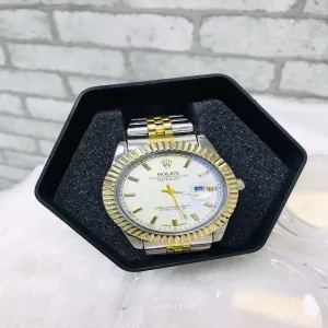 TWOTONE Mens Casual Rolex Watch