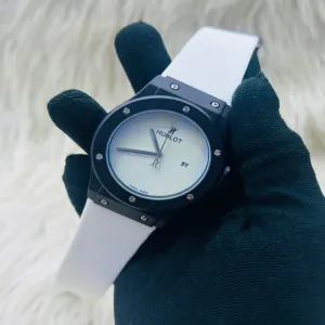 White New Mens Boys Casual Fashion Watch