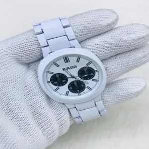 White New Mens Boys Casual Watch