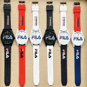 White New Mens Wrist Watch