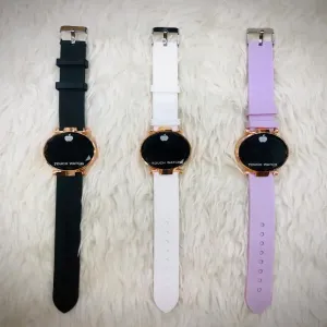 White Women Casual Led Watch