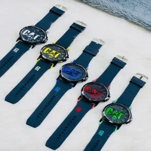 Yellow Face Mens Boys Casual Fashion Cat Brand Watch