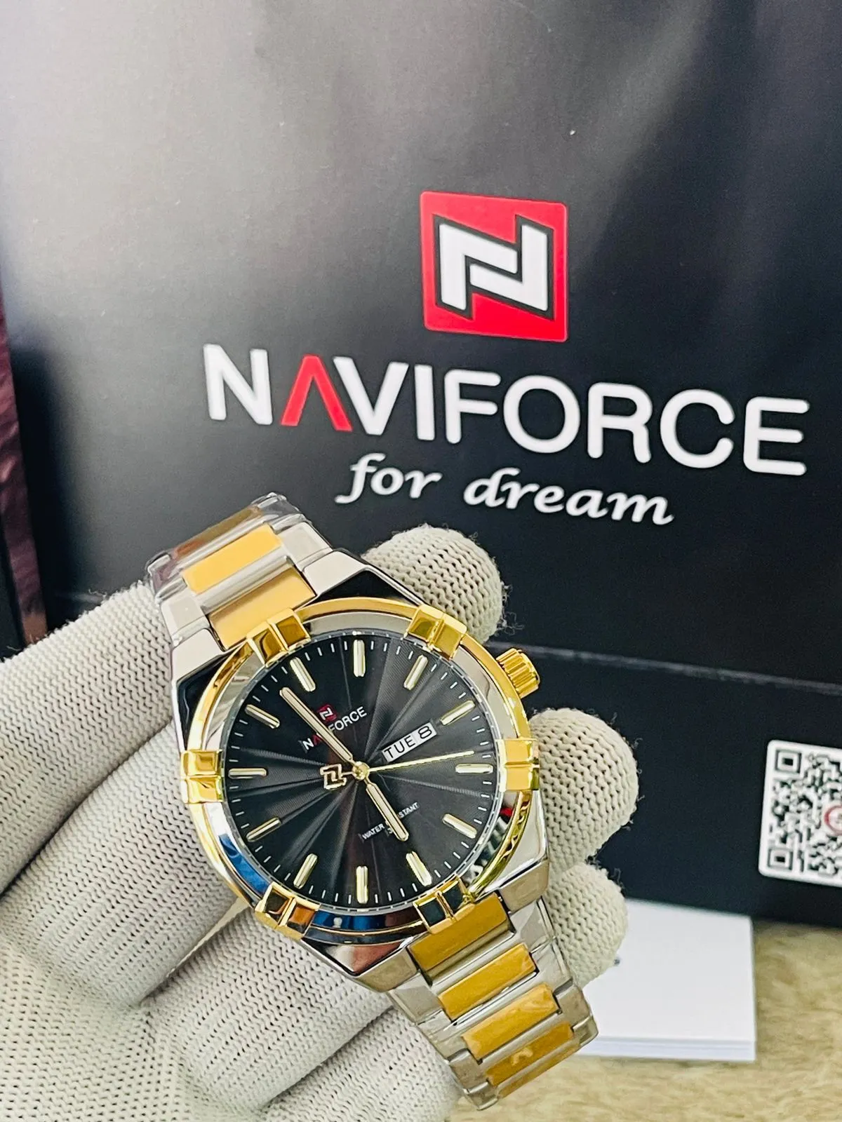 Two Tone NEW MEN BOYS FASHION CASUAL WATCH