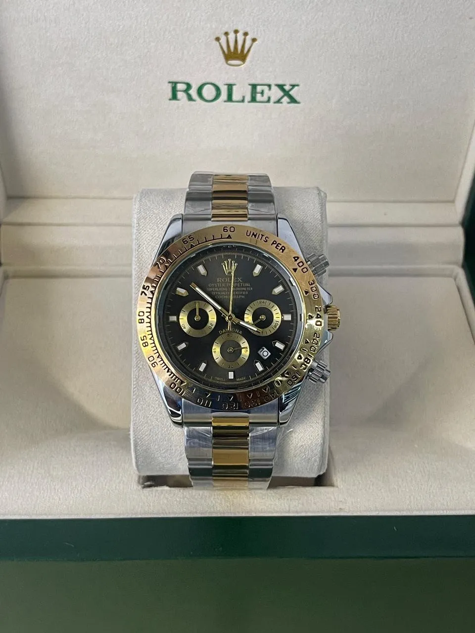 Two Tone New Mens And Boys Casual Rolex Watch