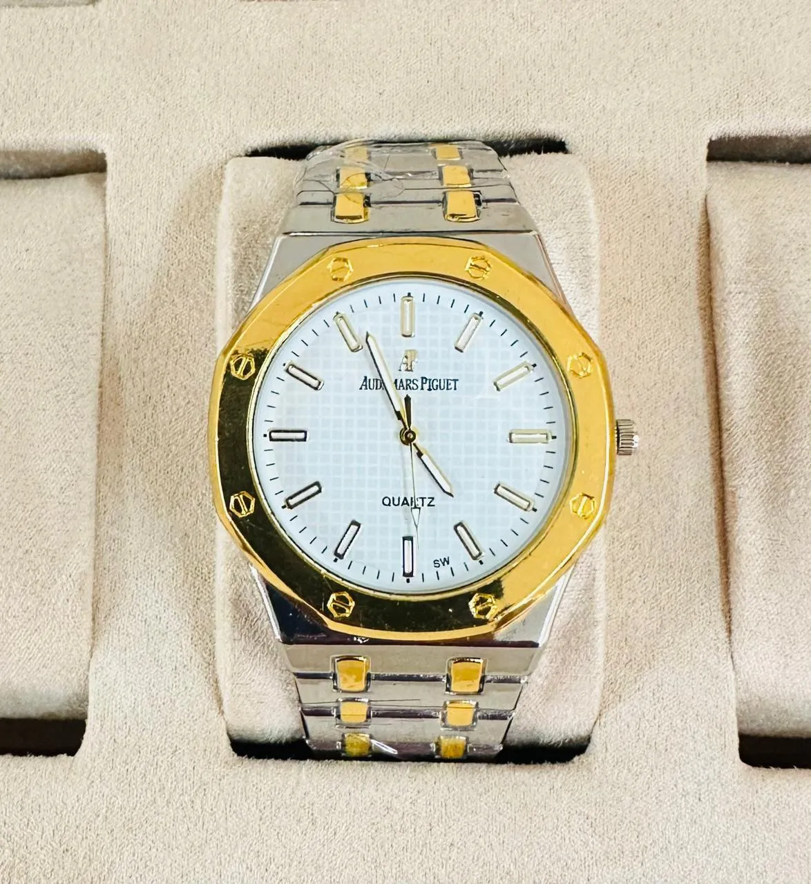 Two Tone New Mens And Boys Casual Two Tone Watch