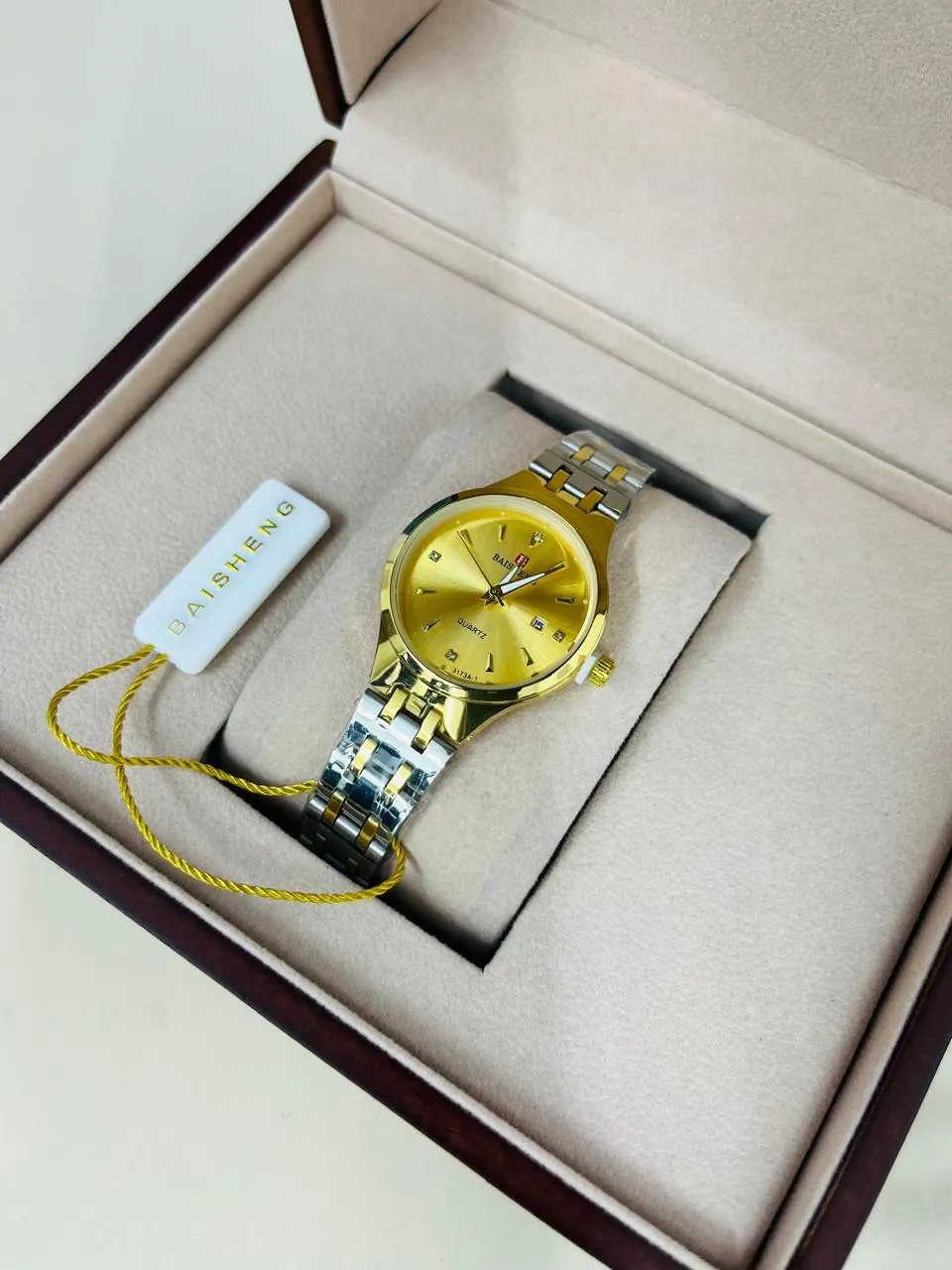 Two Tone New Womens Casual Black/Silver/Gold/Two Tone Watch