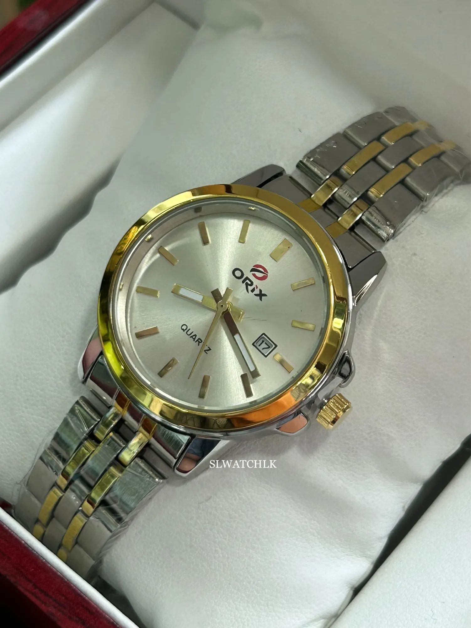 Two Tone Womens CASUAL Fashion Watch Gift Girls