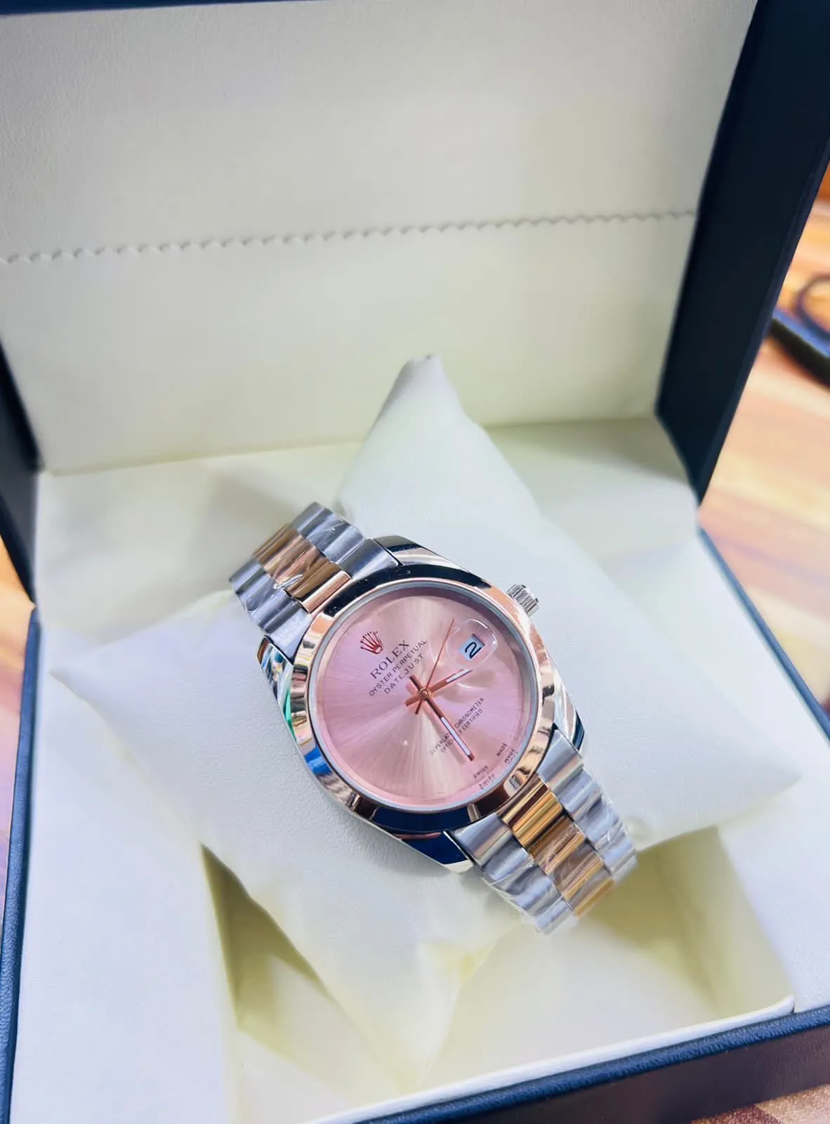 twotone Mens Watch Top Brand Luxury Quartz Boys Casual Wrist