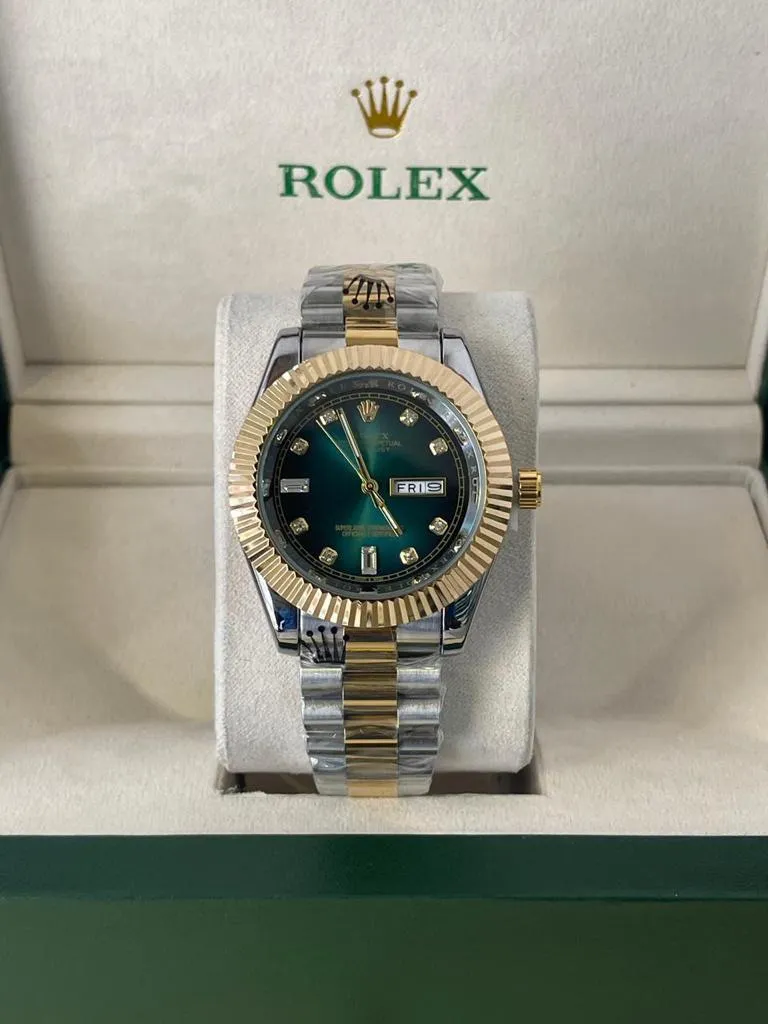 TWOTONE New Mens Boys Casual Rolex  Watch